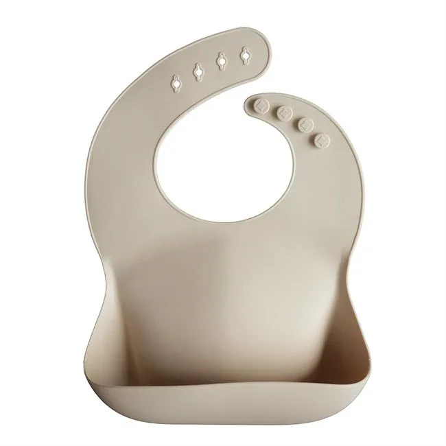 Mushie® Silicone Bib Shifting Sand - Image 2