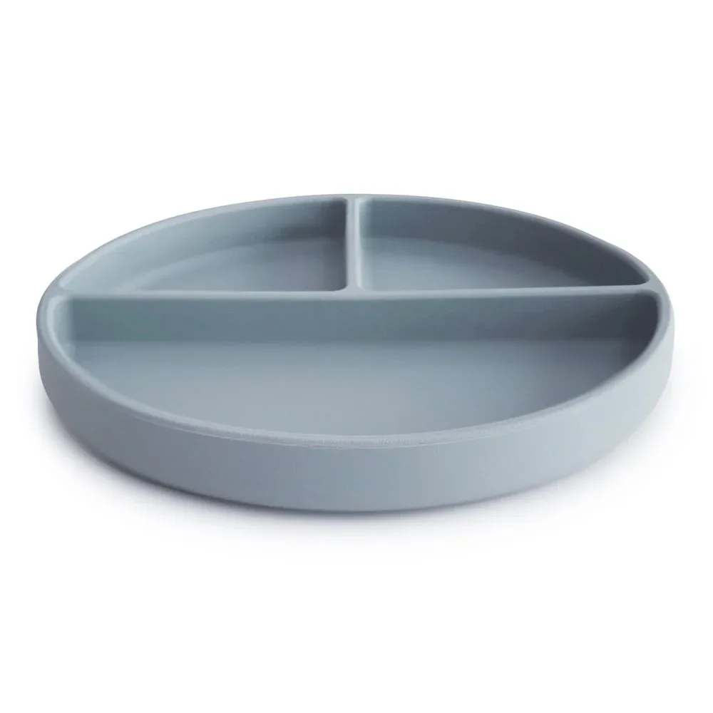 Mushie® Silicone Plate Powder Blue - Image 2