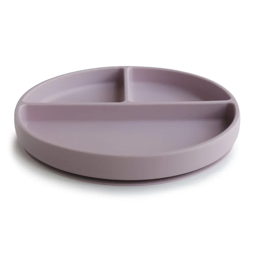 Mushie® Silicone Plate Soft Lilac - Image 2