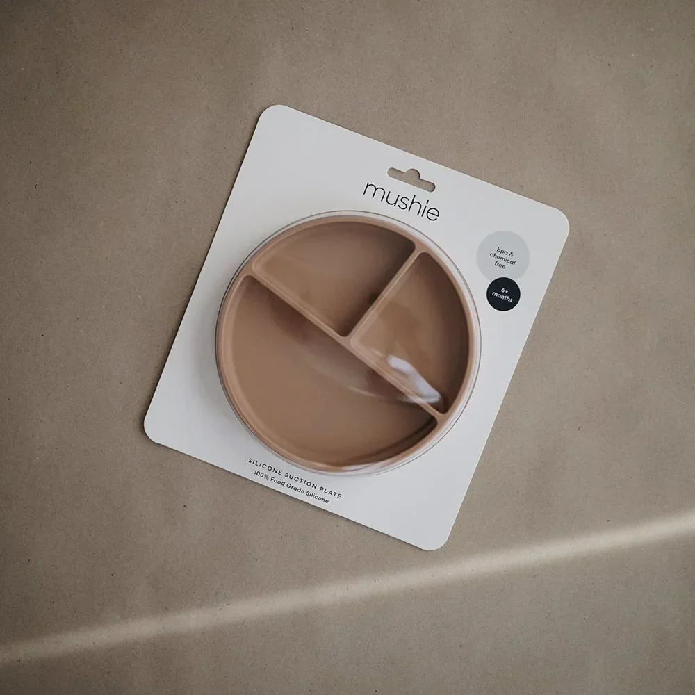 Mushie® Silicone Plate Soft Lilac - Image 5