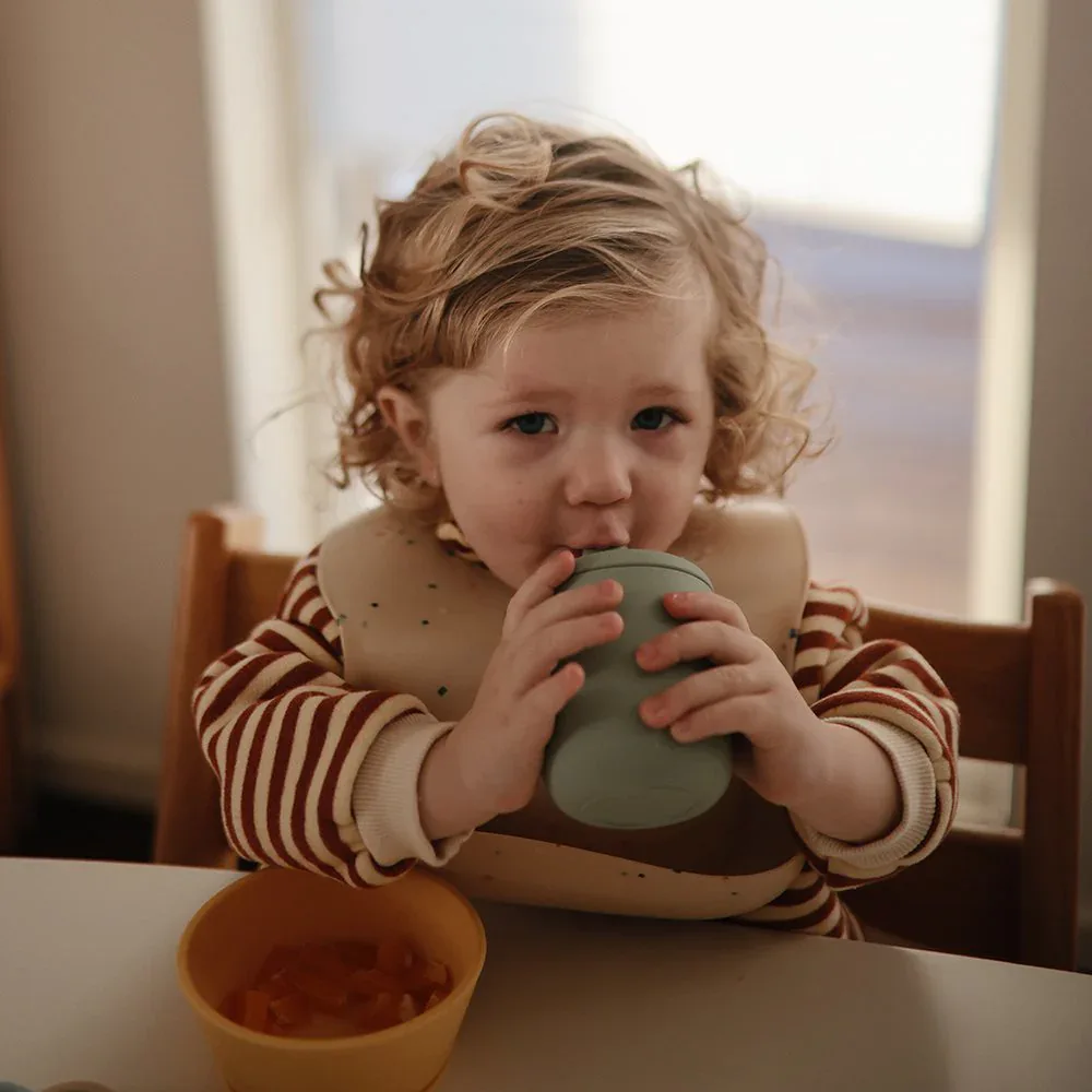 Mushie® Silicone Sippy Cup Soft Lilac - Image 2