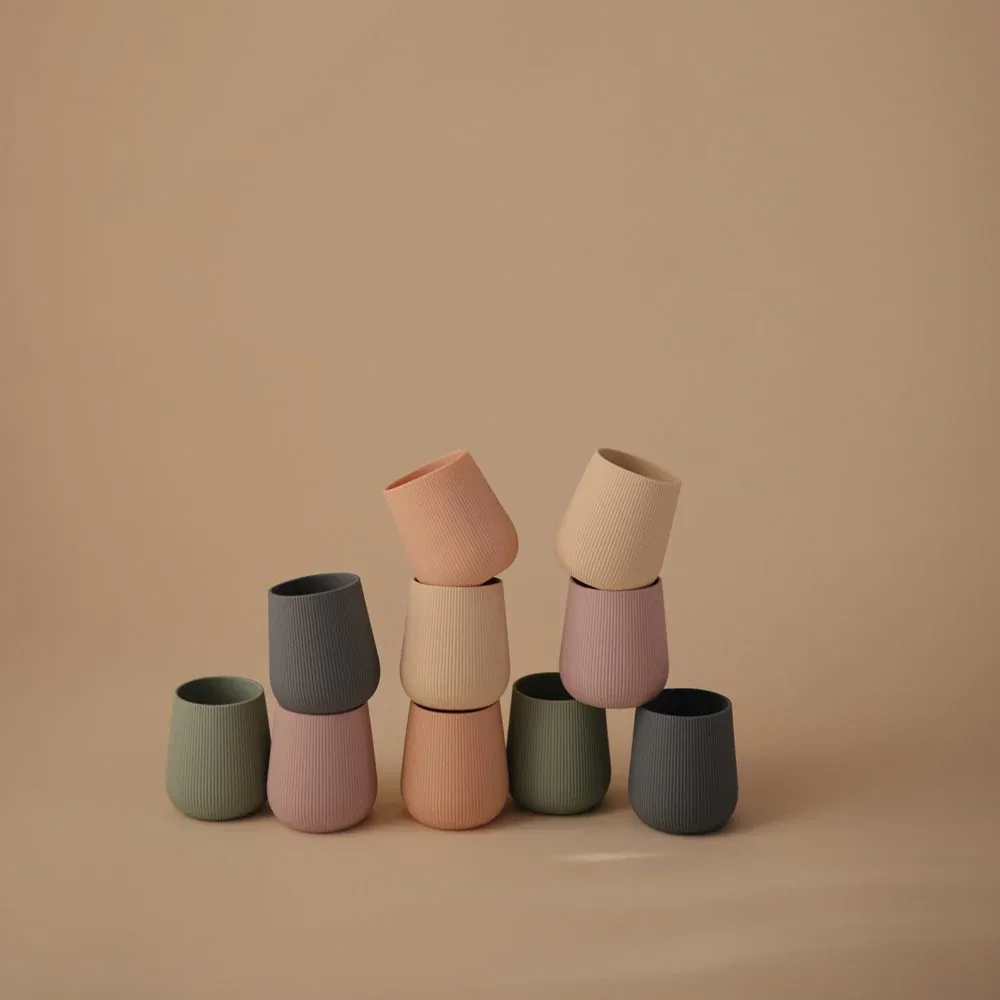 Mushie® Silicone Starter Cup MINI Shifting Sand - Image 2