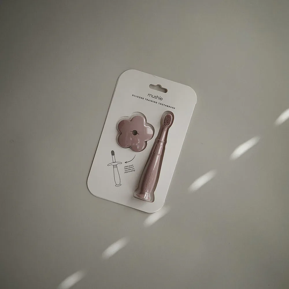 Mushie® Star Training Toothbrush Soft Lilac - Image 2
