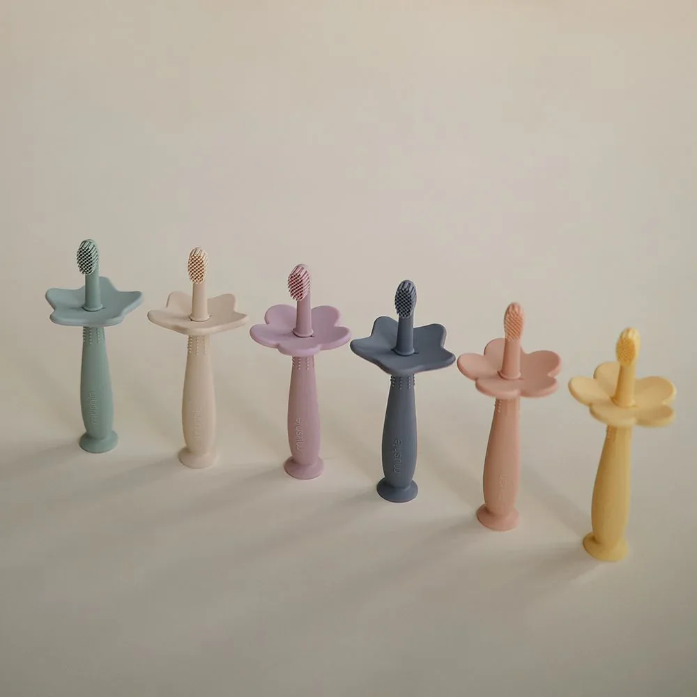 Mushie® Star Training Toothbrush Tradewinds - Image 4