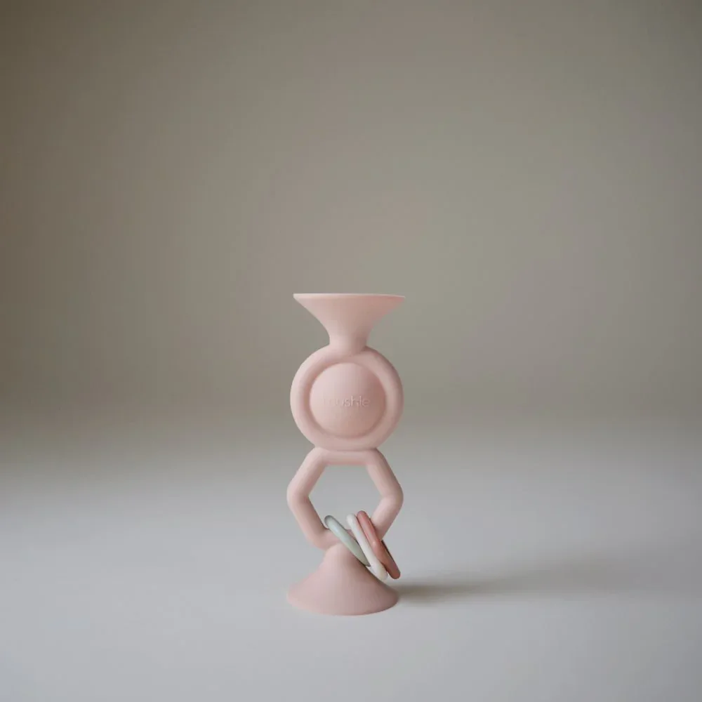 Mushie® Suction Toy - HexaPop Blush - Image 6