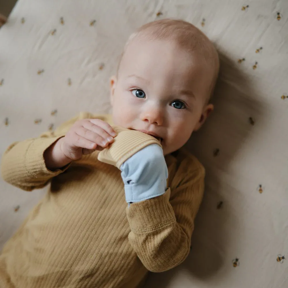 Mushie® Teething Mitten​ - Rainbow - Image 3
