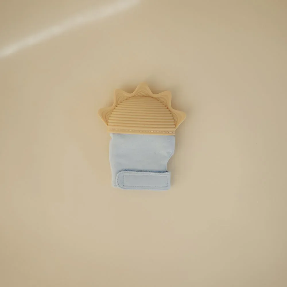 Mushie® Teething Mitten​ - Sun - Image 2