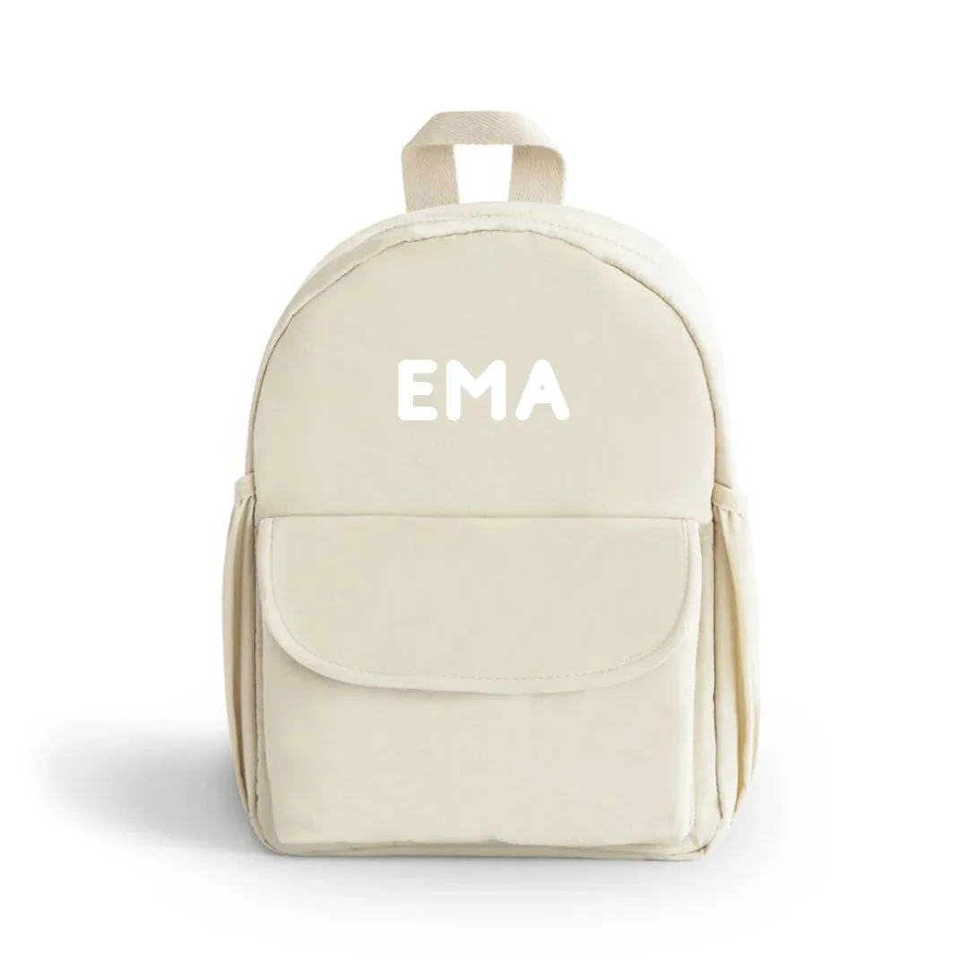 Mushie® Toddler Backpack Fog - Image 2