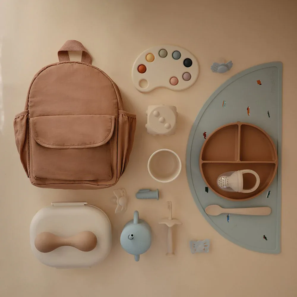 Mushie® Toddler Backpack Natural - Image 6