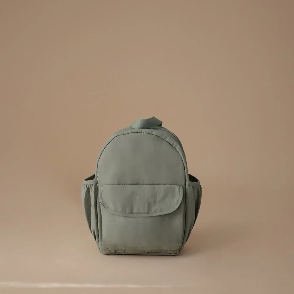 Mushie® Toddler Backpack Roman Green - Image 4