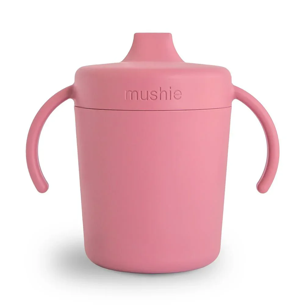 Mushie® Trainer Sippy Cup Dusty Rose - Image 3