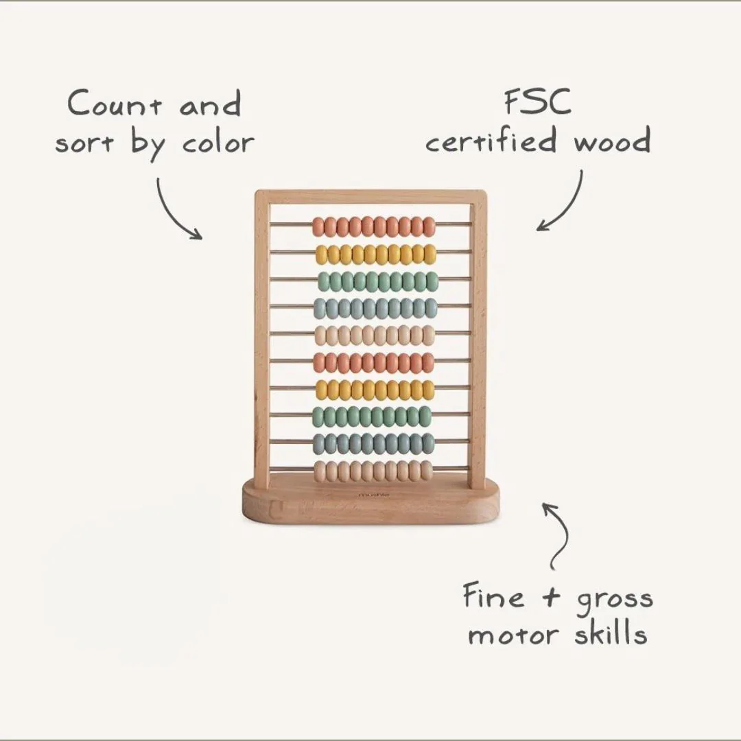 Mushie® Wooden Abacus - Image 3