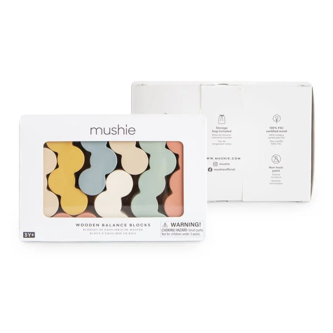 Mushie® Wooden Balance Blocks - Image 4