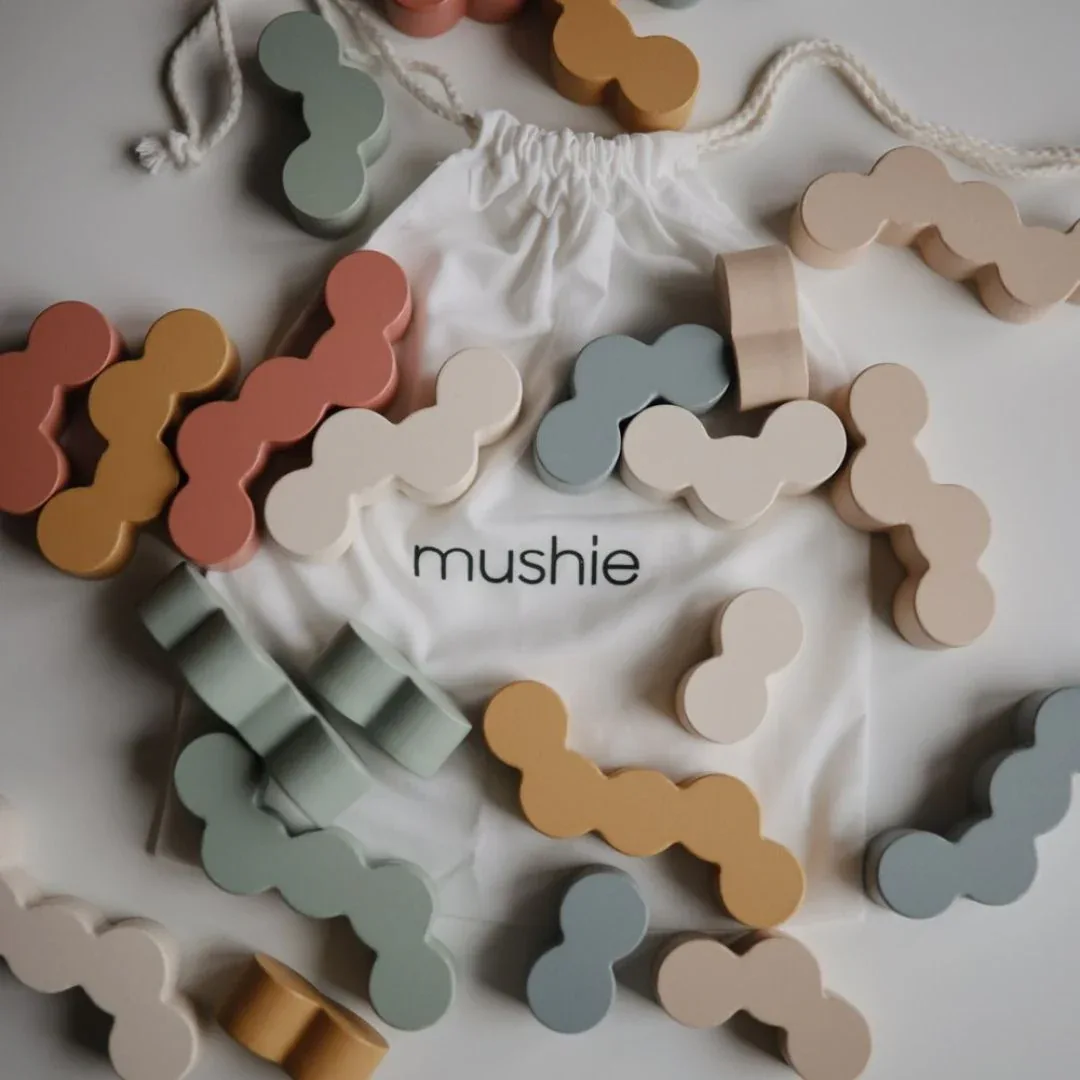 Mushie® Wooden Balance Blocks - Image 5