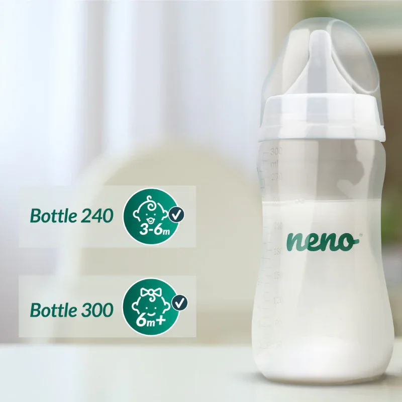 Neno® Baby bottle with teat 300ml  - Image 6