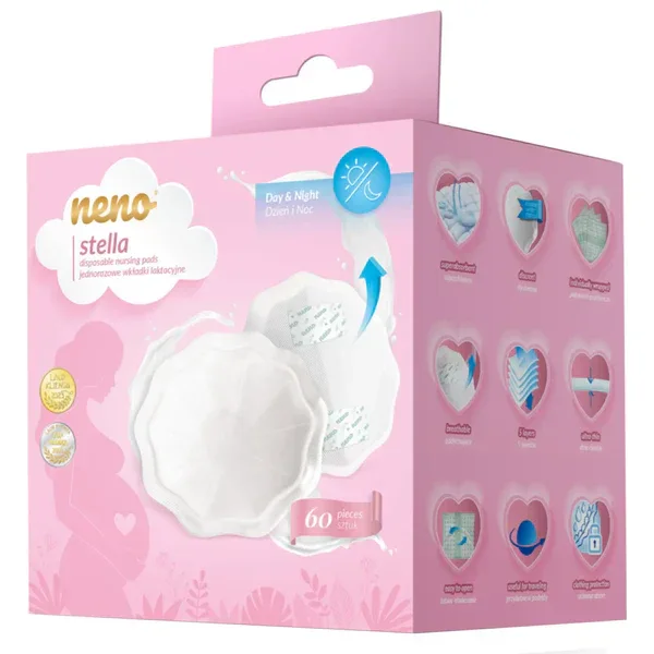 Neno® Nursing pads Stella 60 pcs - Image 9