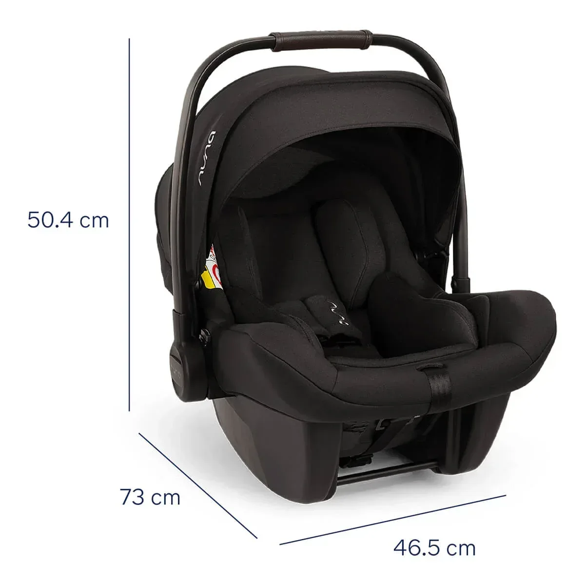 Nuna® Car Seat Pipa™ Lite (40-83 cm) Caviar - Image 8