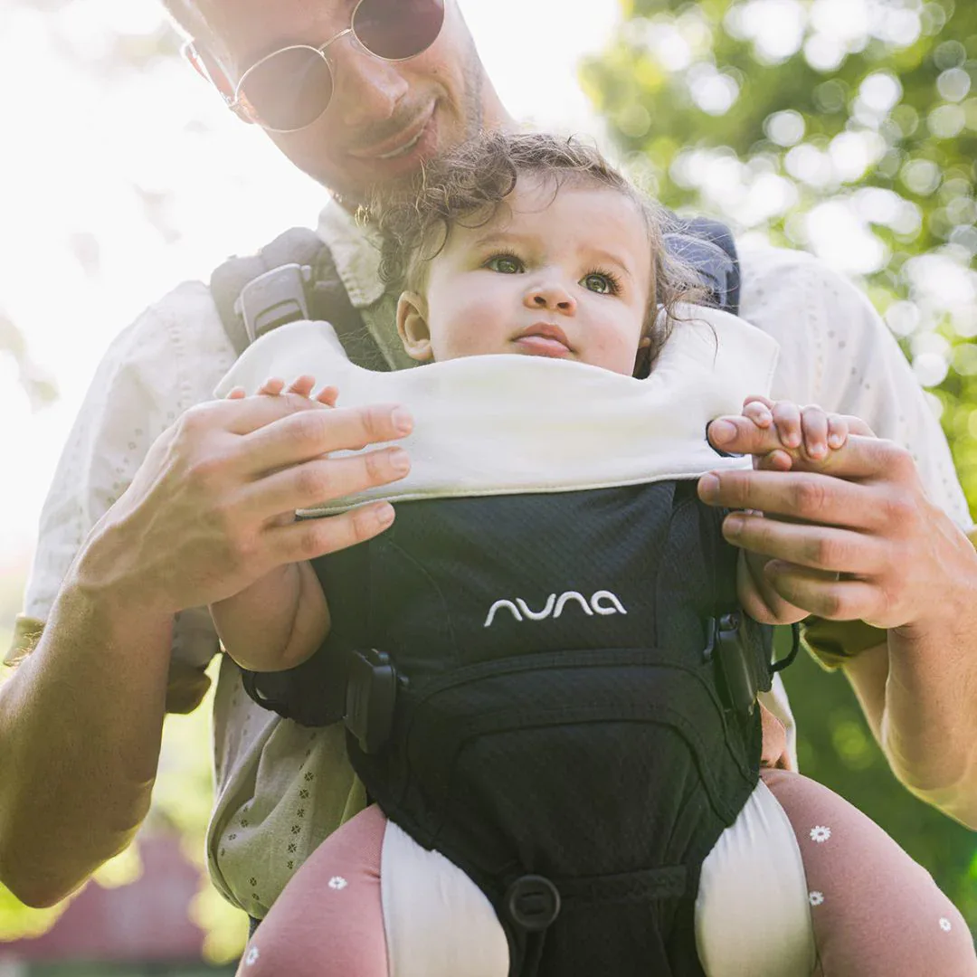Nuna® Baby Carrier Cudl™ Clik Front and Back Caviar - Image 8
