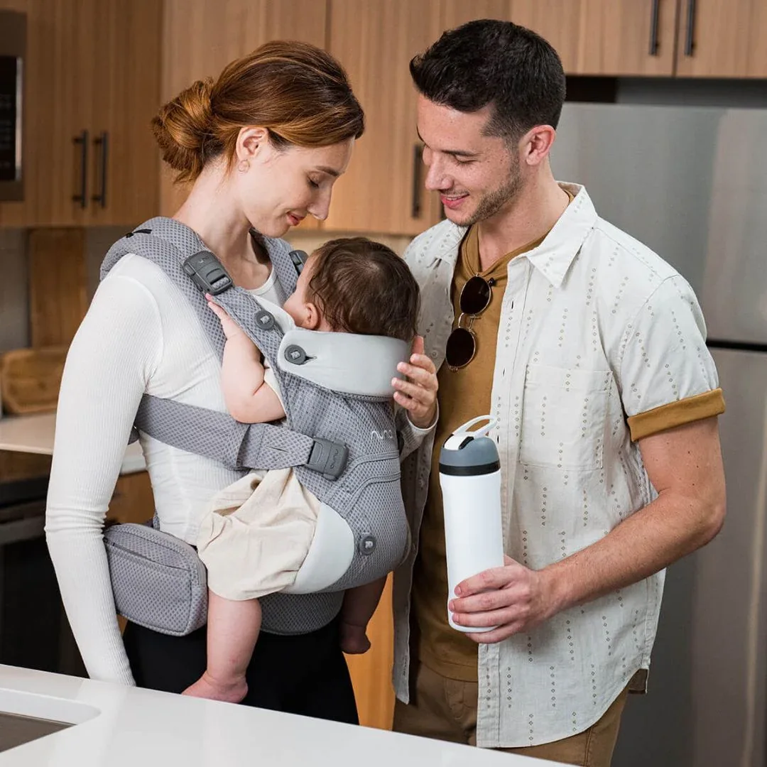 Nuna® Baby Carrier Cudl™ Clik Front and Back Fog - Image 8