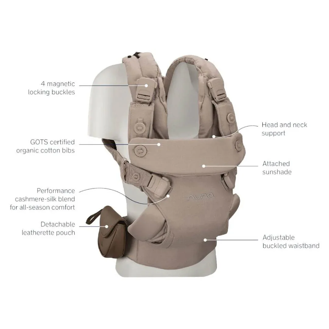 Nuna® Baby Carrier Cudl™ Luxe Quartz - Image 7
