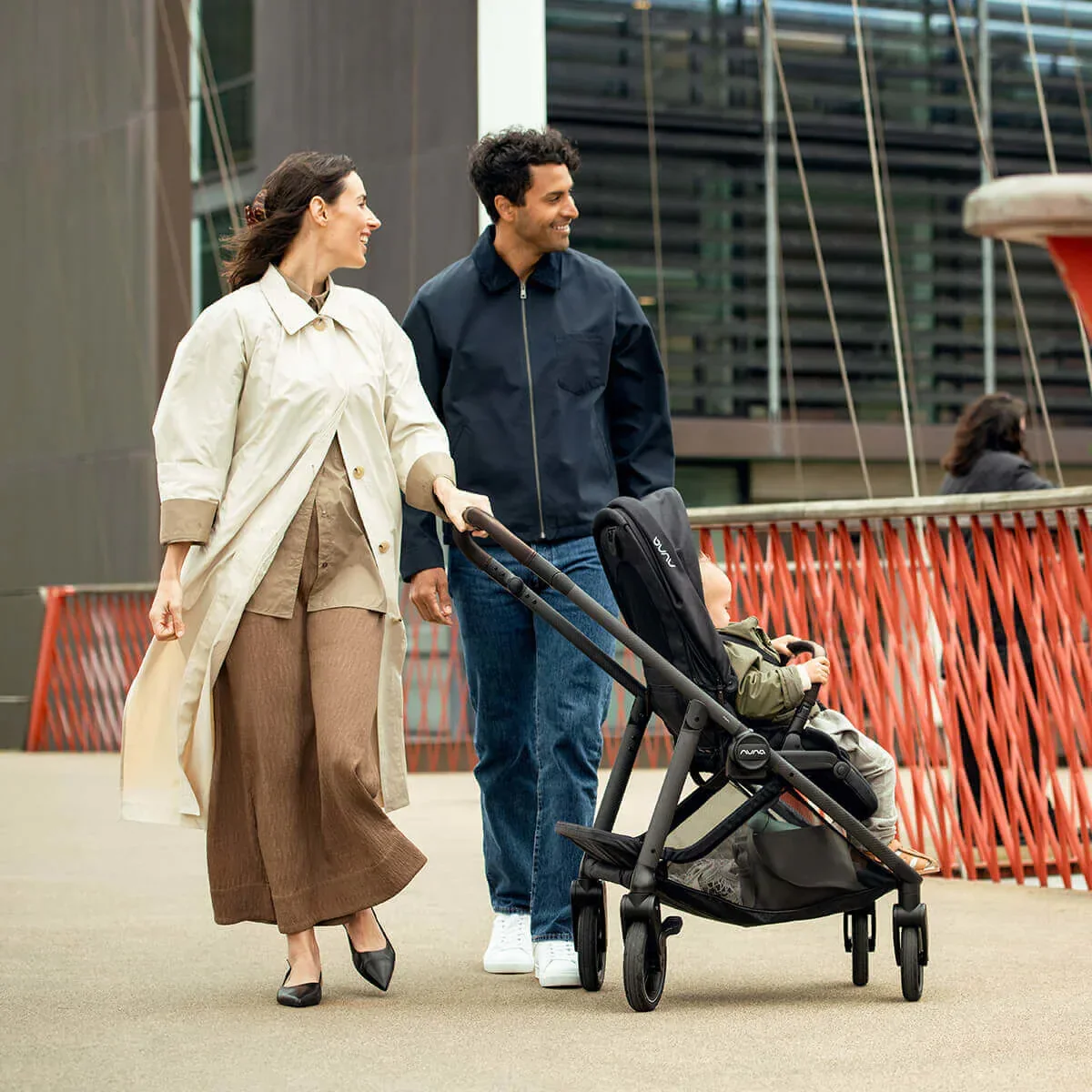 Nuna® Baby Stroller Swiv™ Caviar - Image 26