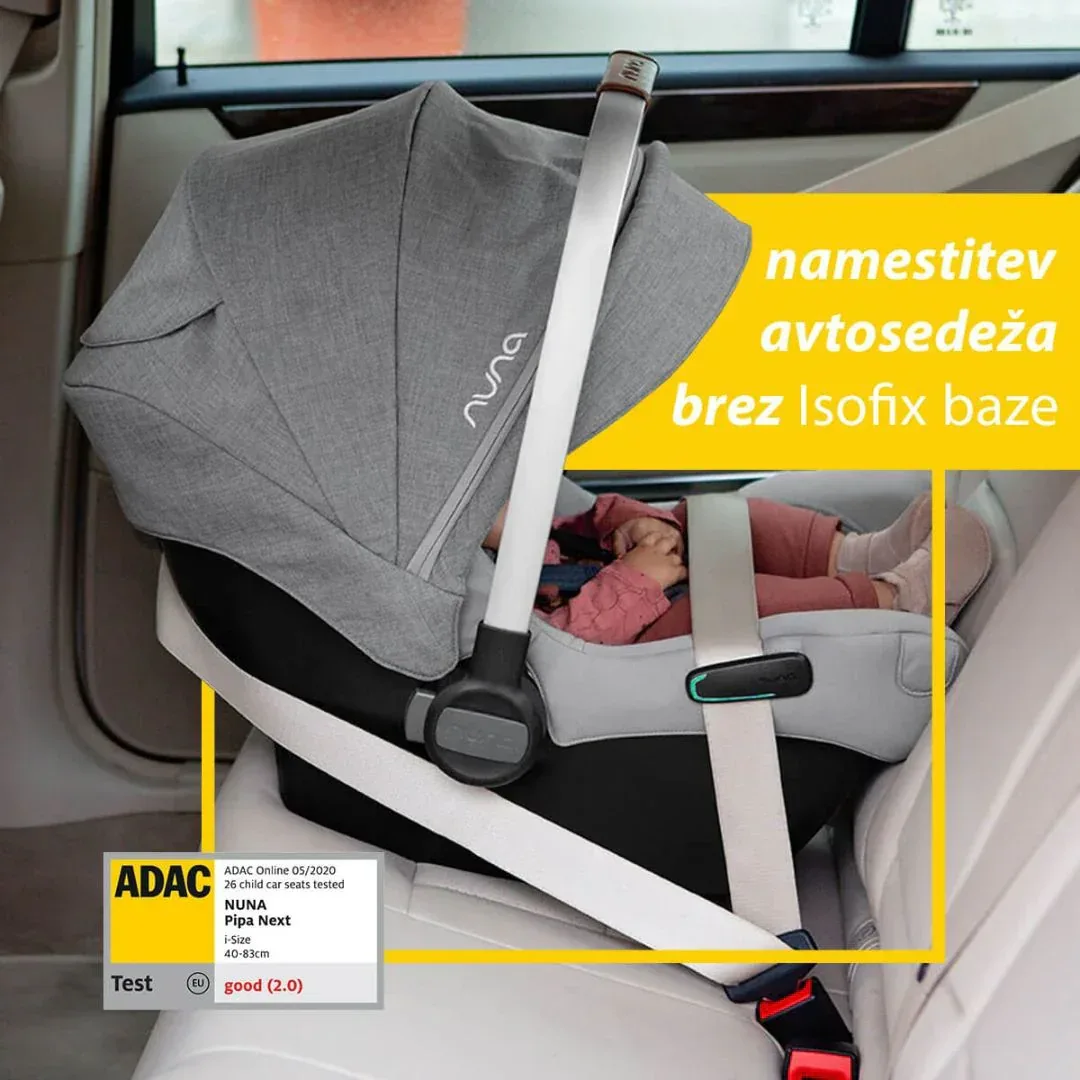 Nuna® Car Seat Pipa™ Next i-Size 0+ (40-83 cm) Thunder - Image 4