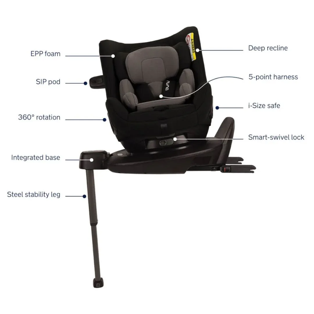 Nuna® Car Seat Pruu™ 360 i-Size (40-105 cm) Forest - Image 18