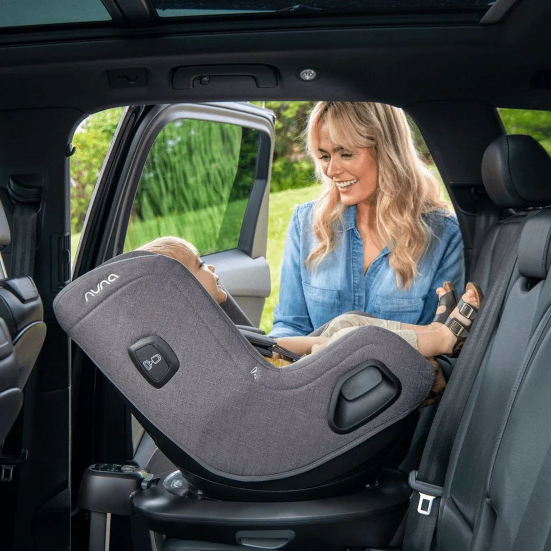 Nuna® Car Seat Todl™ Next 360° i-Size 0+/1 (40-105 cm) Caviar - Image 4