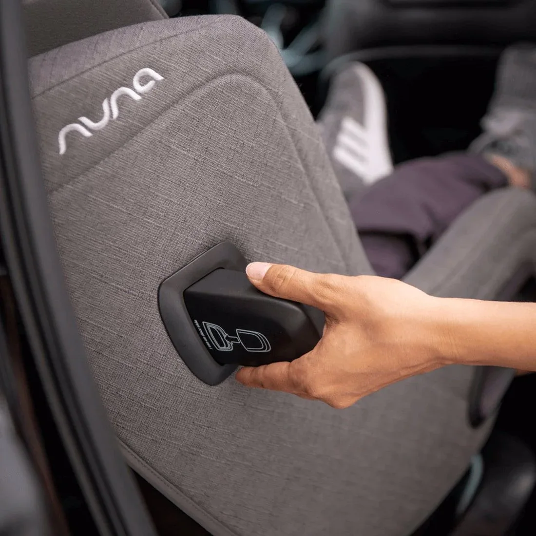 Nuna® Car Seat Todl™ Next 360° i-Size 0+/1 (40-105 cm) Caviar - Image 5