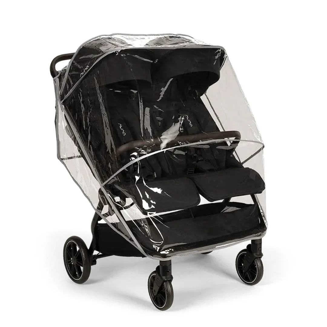Nuna® Lightweight Baby Stroller Trvl™ Dubl Caviar - Image 22