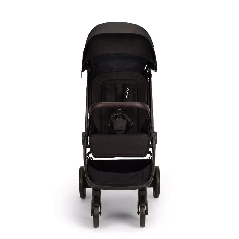 Nuna® Lightweight Baby Stroller Trvl™ LX Caviar - Image 10