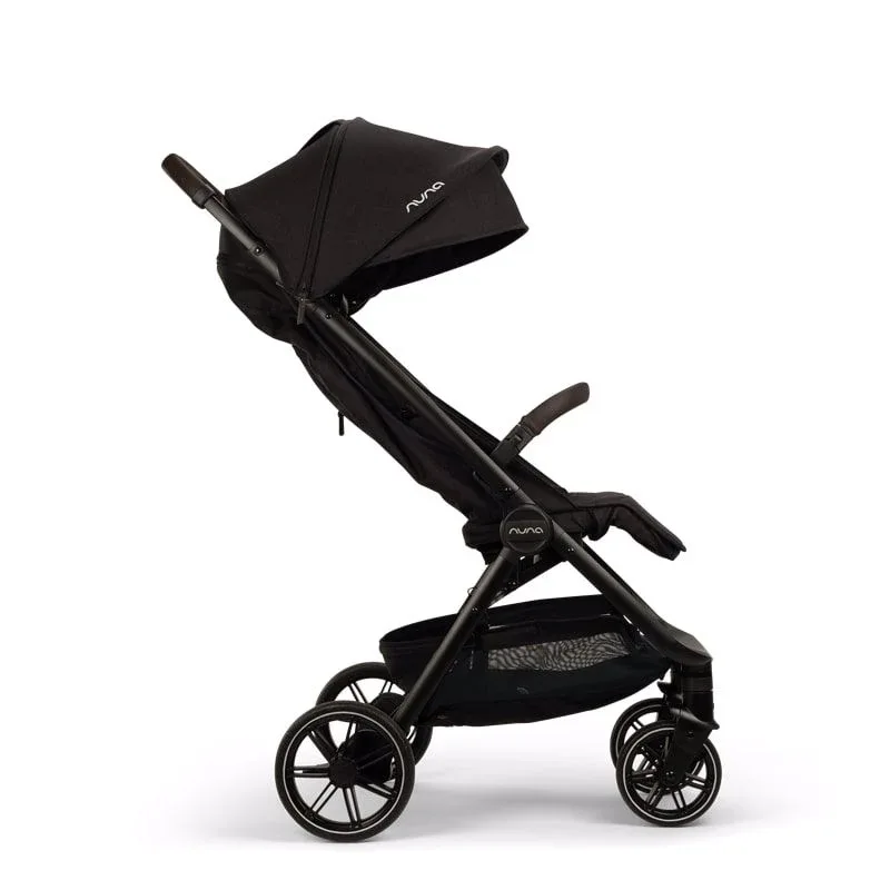 Nuna® Lightweight Baby Stroller Trvl™ LX Caviar - Image 12