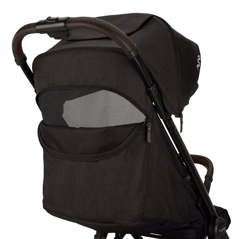 Nuna® Lightweight Baby Stroller Trvl™ LX Caviar - Image 15