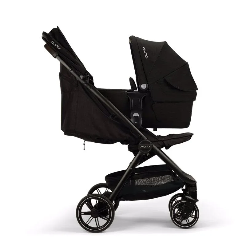 Nuna® Lightweight Baby Stroller Trvl™ LX Caviar - Image 17
