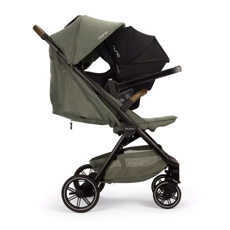 Nuna® Lightweight Baby Stroller Trvl™ LX Caviar - Image 19