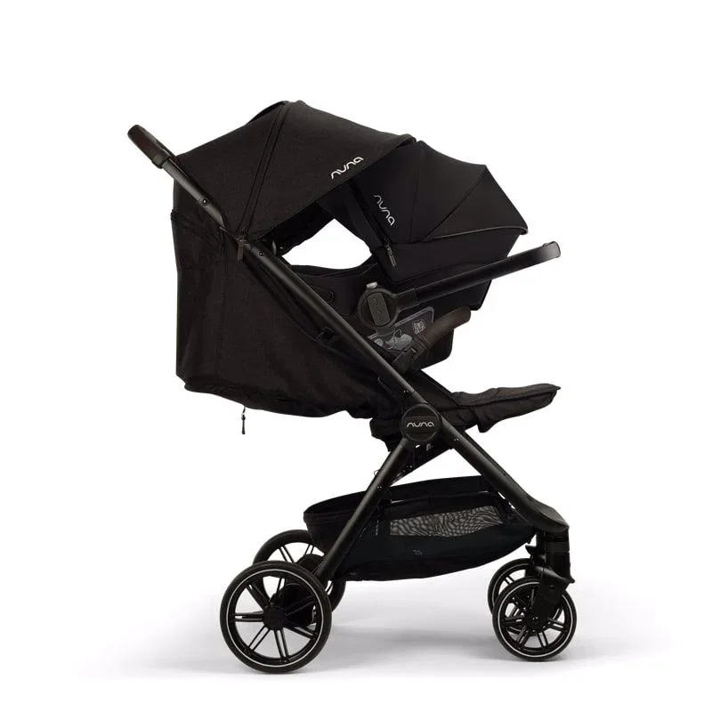 Nuna® Lightweight Baby Stroller Trvl™ LX Caviar - Image 20
