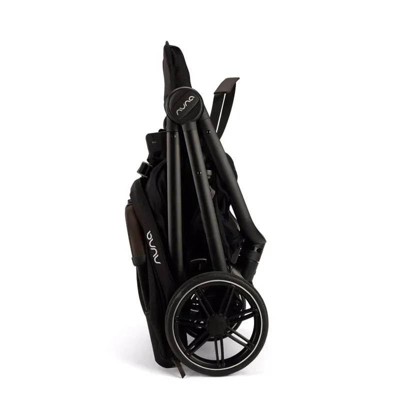 Nuna® Lightweight Baby Stroller Trvl™ LX Caviar - Image 7