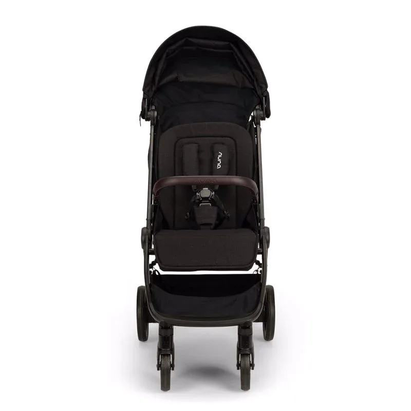 Nuna® Lightweight Baby Stroller Trvl™ LX Caviar - Image 9