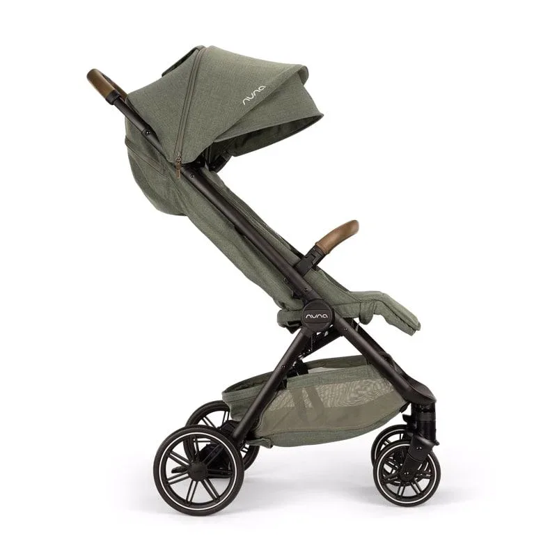 Nuna® Lightweight Baby Stroller Trvl™ LX Pine - Image 14