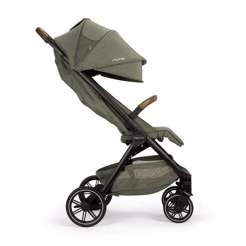 Nuna® Lightweight Baby Stroller Trvl™ LX Pine - Image 17