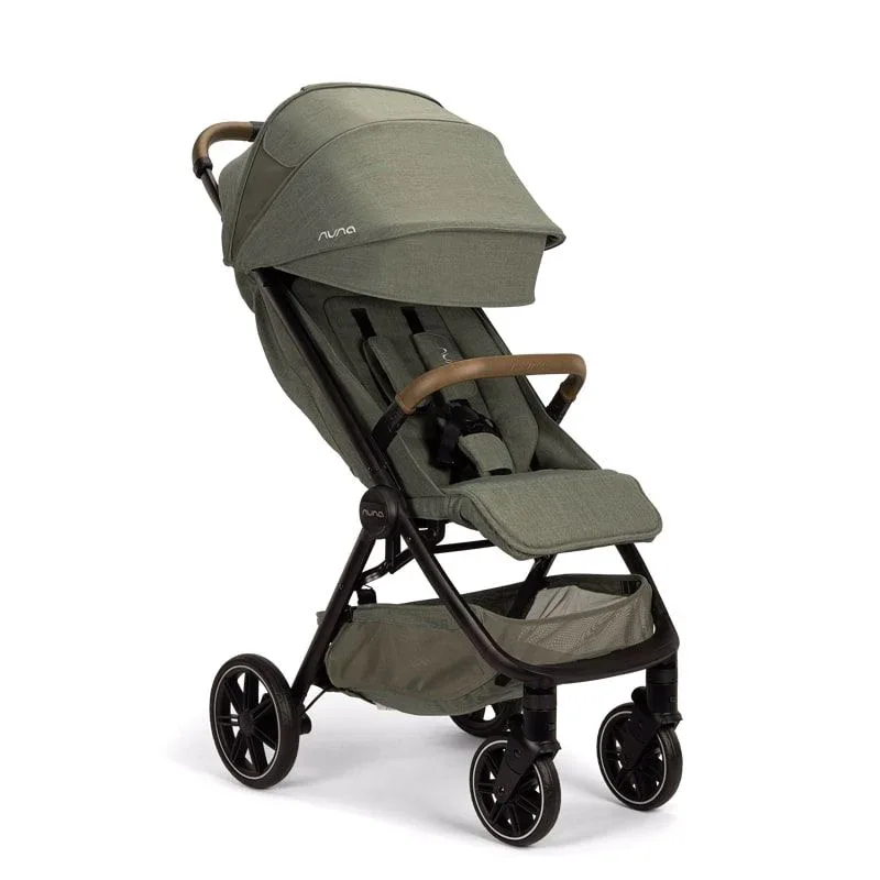 Nuna® Lightweight Baby Stroller Trvl™ LX Pine - Image 3