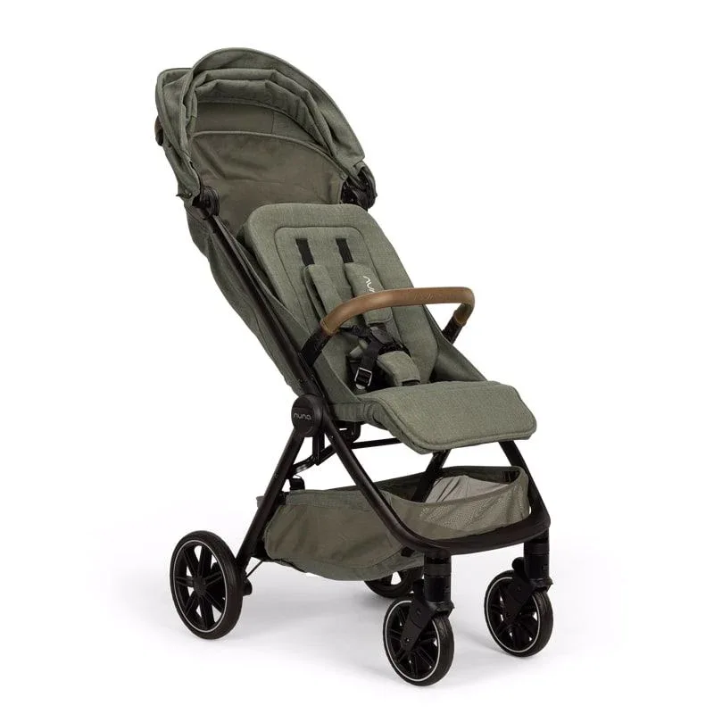 Nuna® Lightweight Baby Stroller Trvl™ LX Pine - Image 5