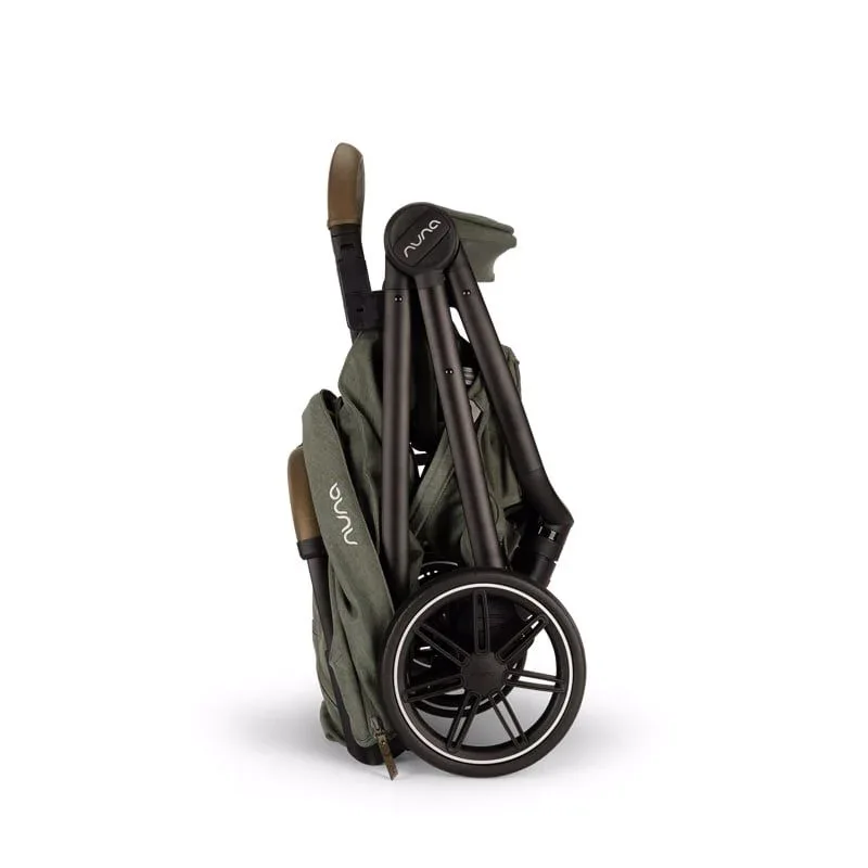 Nuna® Lightweight Baby Stroller Trvl™ LX Pine - Image 8