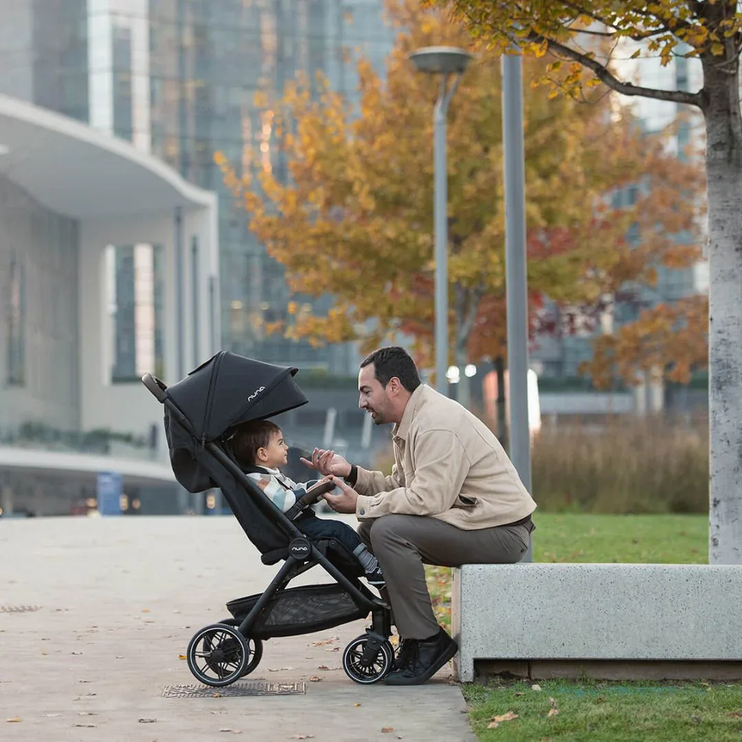 Nuna® Lightweight Baby Stroller Trvl™ LX Thunder - Image 7