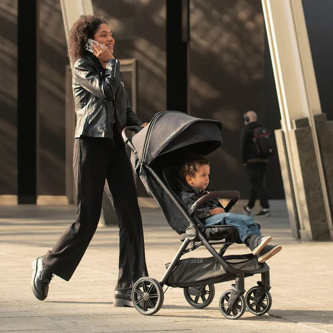 Nuna® Lightweight Baby Stroller Trvl™ LX Thunder - Image 9