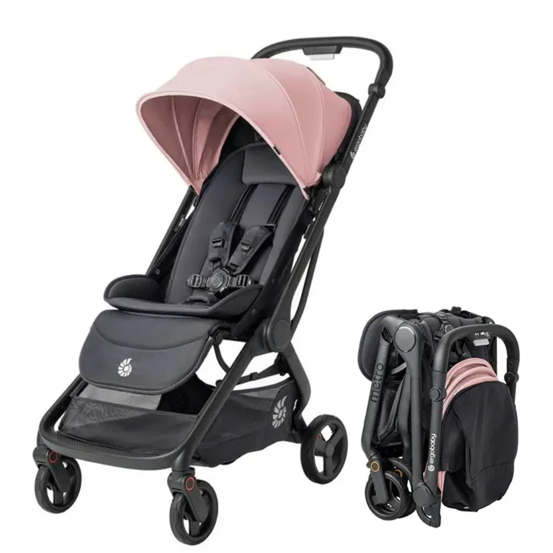 Ergobaby® Metro 3 UV Protection Canopy Blush Pink - Image 3