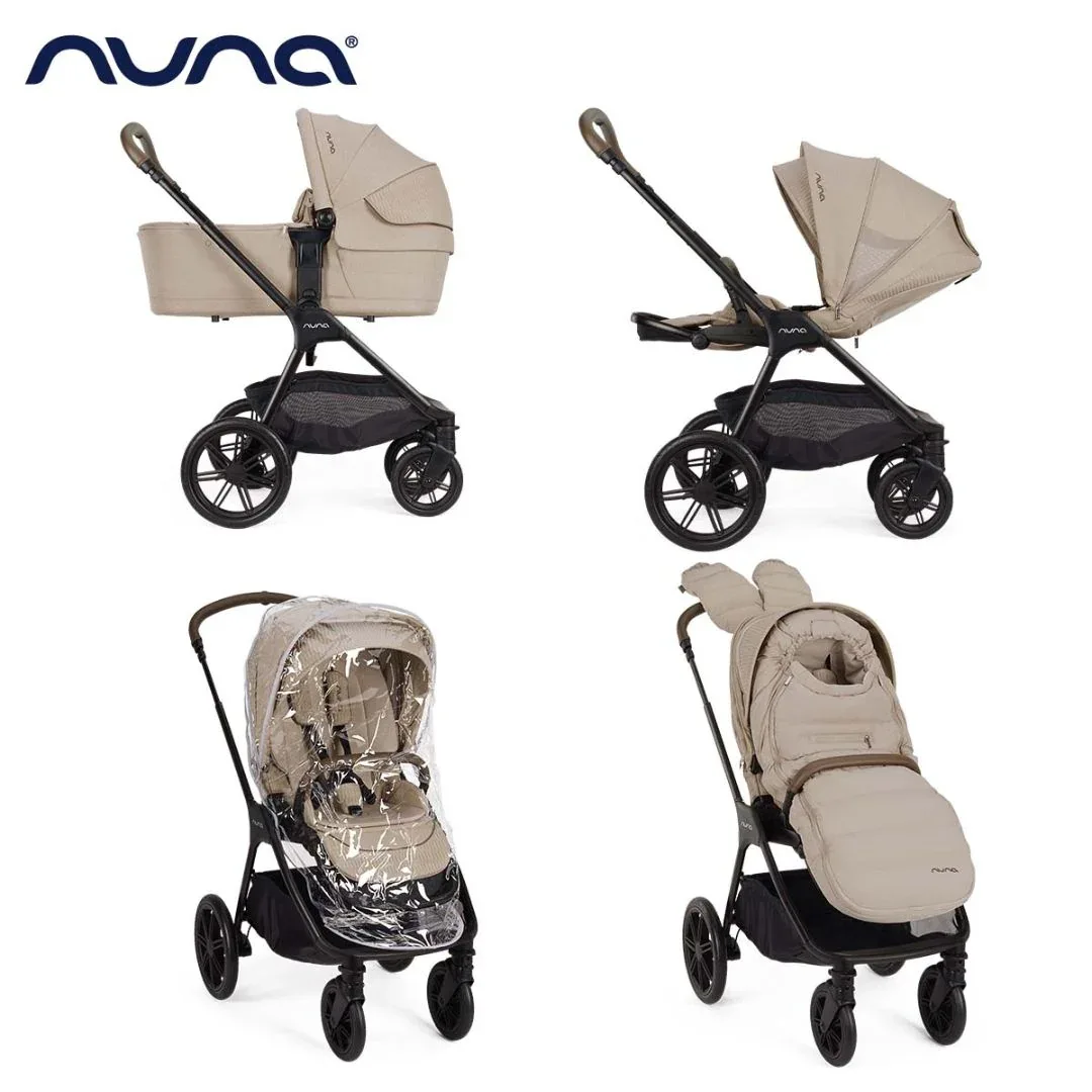 Nuna® Otroški voziček 2v1 Triv™ LX All-Season Cosmopolitan Collection - Image 2