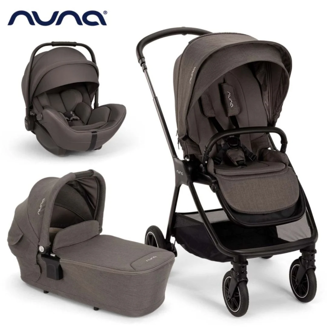 Nuna® Otroški voziček 3v1 Triv™ Next + Lytl™ + Arra™ Flex Thunder