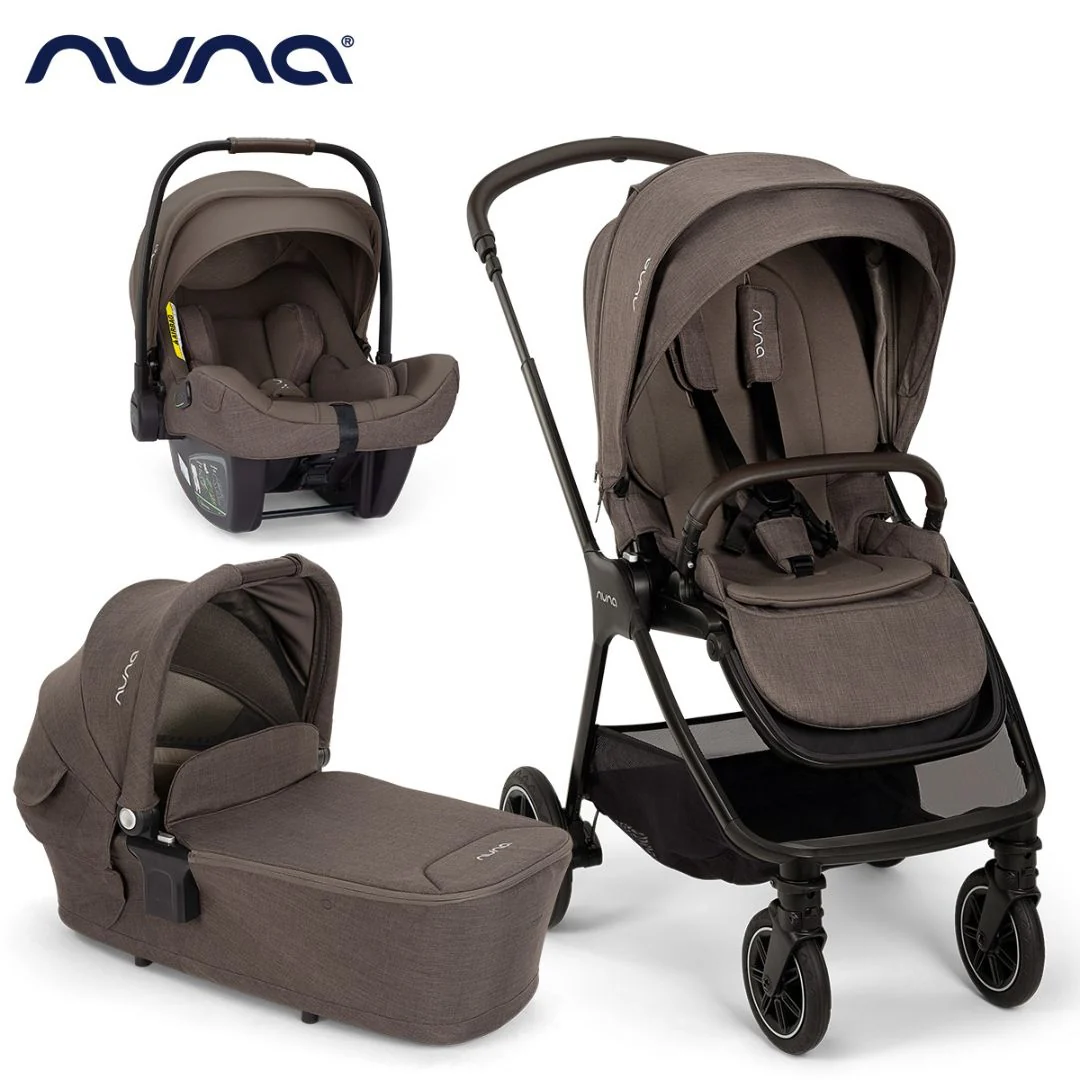 Nuna® Otroški voziček 3v1 Triv™ Next + Lytl™ + Pipa™ Next Chestnut