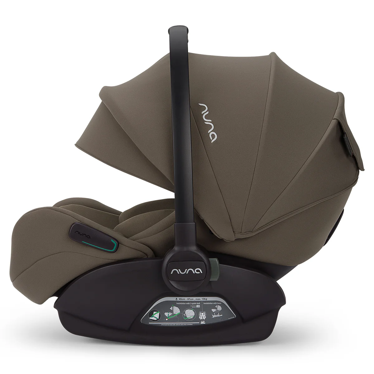 Nuna® Otroški voziček 4v1 Triv™ Next + Lytl™ + Arra™ Flex Pistachio + Isofix baza Next - Image 15